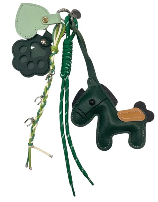 CHARM/ PORTACHIAVI NESTORINO FOREST GREEN-MINT Portachiavi 